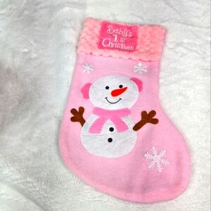 Baby's First Christmas Stocking